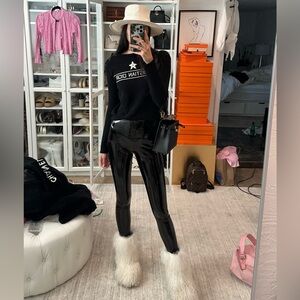 Dior Black Knit Logo Sweater with White Star